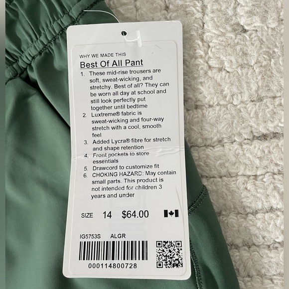 NWT Ivivva Best of All Pant - Picture 7 of 7